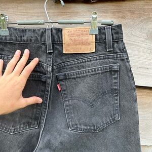 Black Vintage 551 Levi’s Tall Size